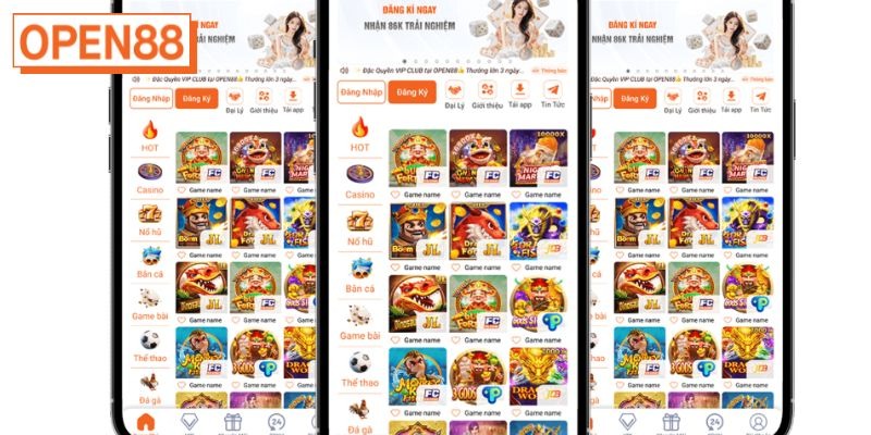 Tải app OPEN88 đem lại nhiều ưu điểm nổi bật cho người dùng