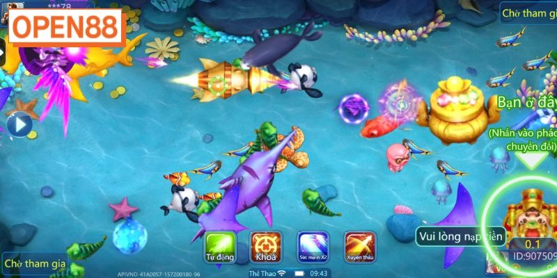 Một số ưu điểm nổi bật của tựa game giải trí Bắn Cá Ăn Xu